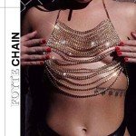 Gold Rhinestone Layered Boho Body Chain for Women