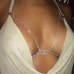Sparkly Jerany Waist Body Chain Necklace for Women