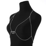 Sparkly Jerany Waist Body Chain Necklace for Women