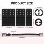 24 Pack Bra Extenders & Strap Clips - Plus Size