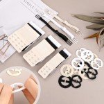 24 Pack Bra Extenders & Strap Clips - Plus Size