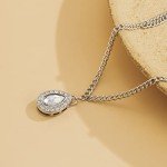 Layered Shoulder Chain Necklace for Women & Girls