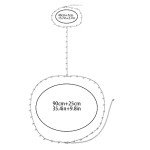 Missgrace Boho Layered Pearl Body Chain Jewelry