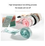 Adjustable Black Rhinestone Bra Straps - 3 Pairs