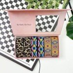 Boho Bra Straps Set - 3 Pairs for Women