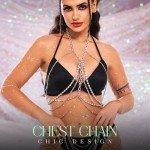 Sparkly Rhinestone Body Chain for Summer Fun