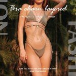 Nicute Gold Pearl Layered Body Chain Jewelry