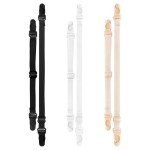 Adjustable 6-Pack Invisible Bra Strap Holders