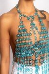 Crystal Body Chain Bra for Women’s Fashion