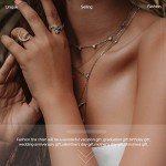 Silver Crystal Snake Body Chain for Women