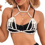 Layered Pearl Body Chain for Women’s Fashion
