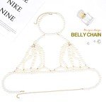 Layered Pearl Body Chain for Women’s Fashion