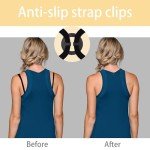24PCS Adjustable Anti-Slip Bra Strap Clips Set