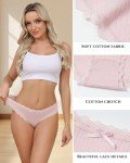 Soft Lace Cotton Bikini Underwear for Women