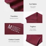 Levao 10 Pack Women's No-Show Cheeky Underwear