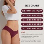 Levao 10 Pack Women's No-Show Cheeky Underwear