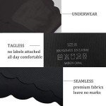 8 Pack Women's Seamless No-Show Bikini Panties