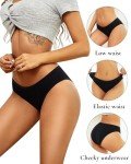 Women's Cotton Hipster Panties 6-Pack – Soft & Stretchy