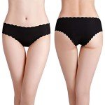 8 Pack Women's Seamless No-Show Bikini Panties