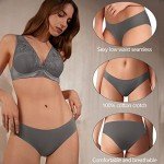 Levao 7 Pack Seamless Low Rise Bikini Panties