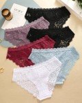 All of Me Women's Lace Bikini Panties 6 Pack