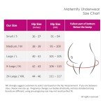 Cotton Maternity Bump Bikini Panties - 6 Pack