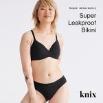 KNIX Leakproof Bikini Underwear for Women, Midnight
