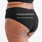 KNIX Leakproof Bikini Underwear for Women, Midnight