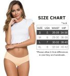 Altheanray Women’s Seamless Cotton Bikini Briefs 6-Pack