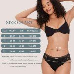 Levao Women's Cotton Bikini Briefs Multipack