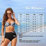 Vozobi Women's High Waisted Ruched Swim Bottoms