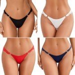 Avidlove Lace Cheeky String Bikini Panty 4-Pack