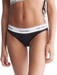 Calvin Klein Women's Black Modern Cotton Bikini Panty