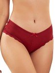 OhYeahLady Women's Criss Cross Cheeky Bikini Thong