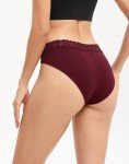 INNERSY Women's Lace High Cut Bikini Underwear 4-Pack