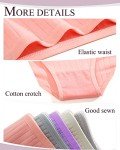 9 Pack Women's Soft Cotton Hipster Bikini Panties