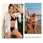 Levao Women's Lace Hi-Cut Hipster Panties Multipack