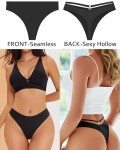 Women's Seamless Thongs 6 Pack - No Show