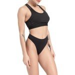 GRANKEE Women's Seamless No-Show Thong Panties 6-Pack