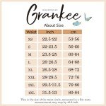 GRANKEE Women's Seamless No-Show Thong Panties 6-Pack