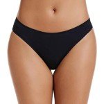 VOENXE Women's Seamless Thong Underwear 5 Pack