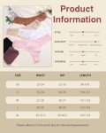 Seamless Lace Thong Pack for Women - 6 Pieces
