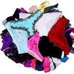 UWOCEKA Women's 10-Pack Sexy Thong and Lacy Panties