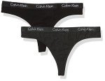Calvin Klein Women's Cotton Thong Panty Multipack