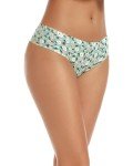 VOENXE High Waisted Seamless Women's Thong 5-Pack