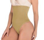 High Waisted Thong Shapewear for Women