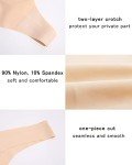 FINETOO 9 Pack Women's No Show Thong Panties
