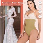 High Waisted Thong Shapewear for Women