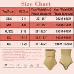 High Waisted Thong Shapewear for Women