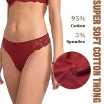 Levao Women's Lace G-String Thong Multi-Pack